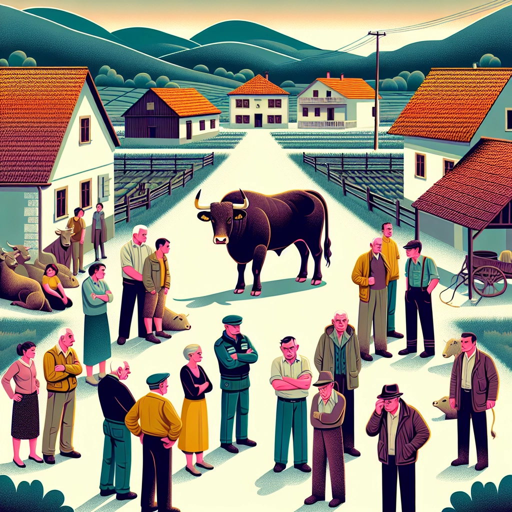 Controversy Surrounds the Culling of Wandering Bull in Gračac