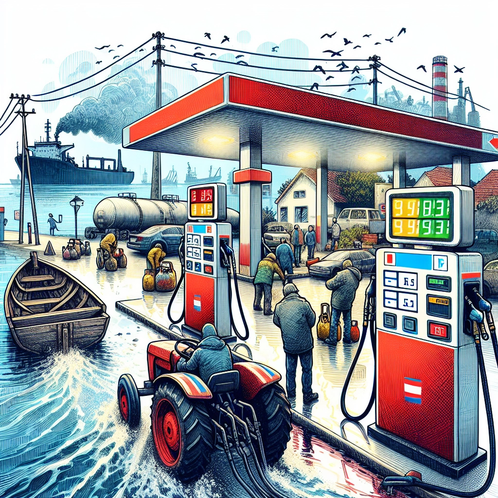 Croatia raises fuel prices while extending tax cuts