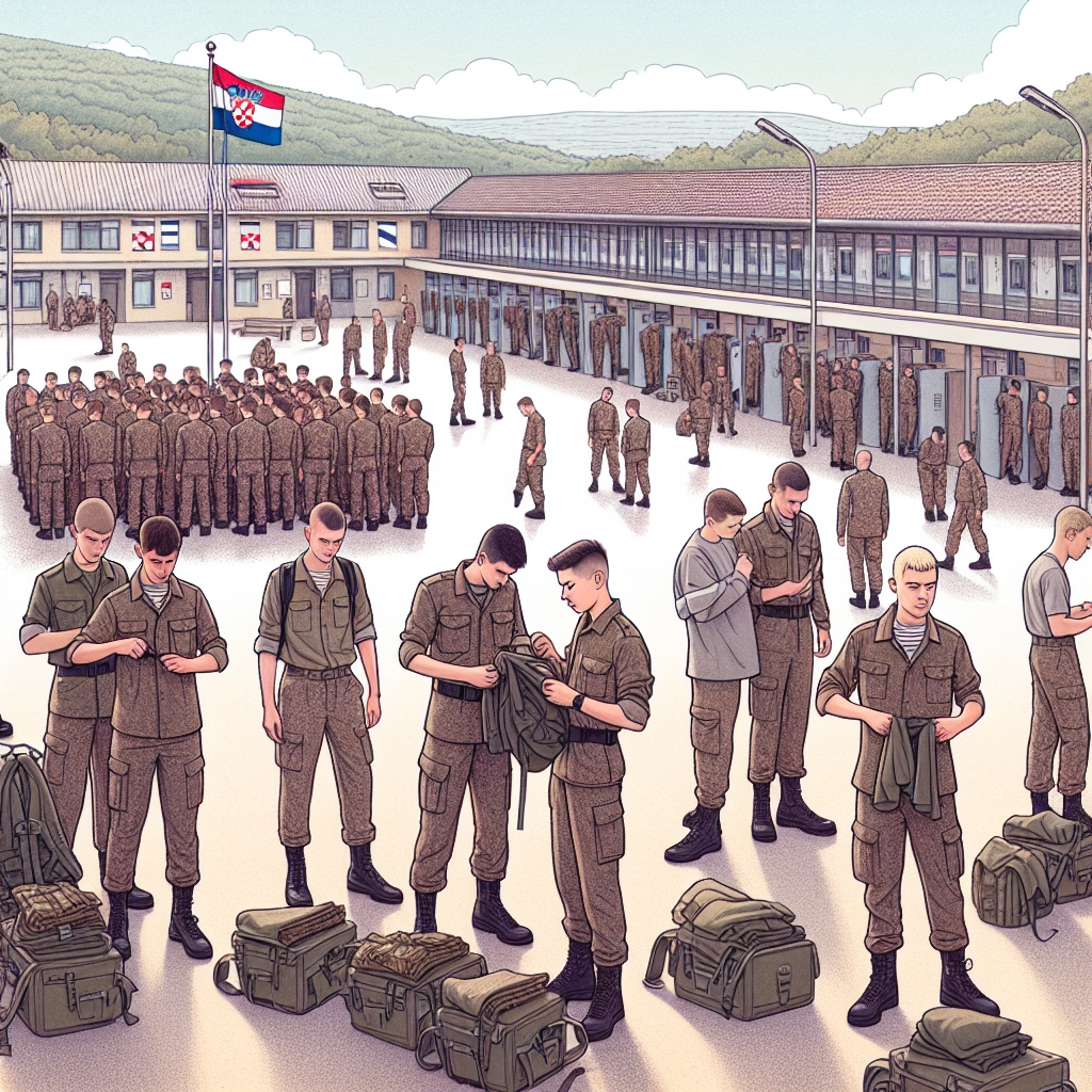 Croatia Restarts Mandatory Military Training for Youth