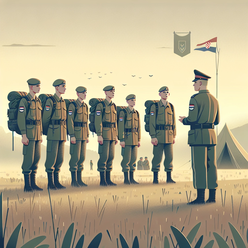 Croatia's Mandatory Military Service Begins January