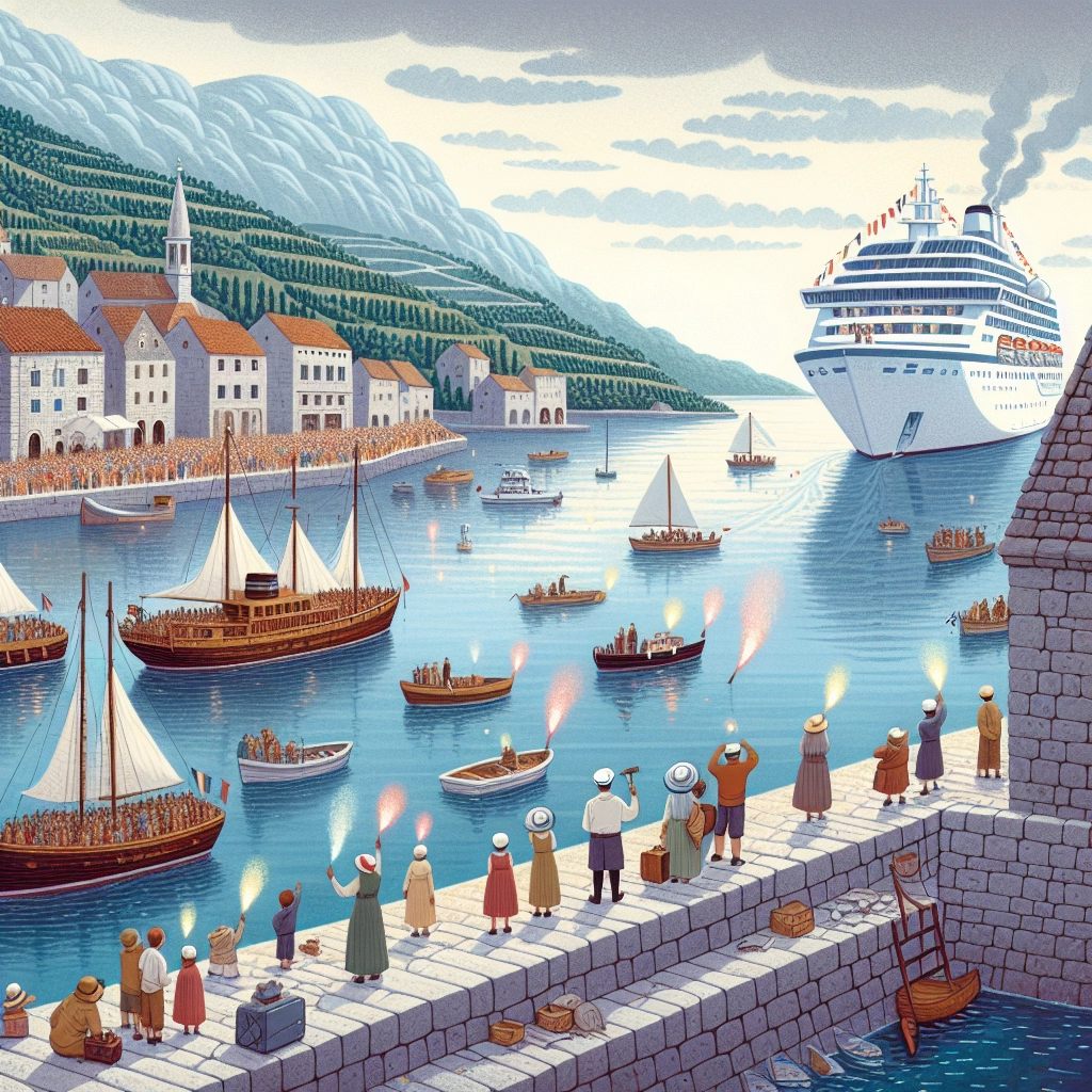 Cruise Ship Makes Historic Visit to Bakarski Zaljev