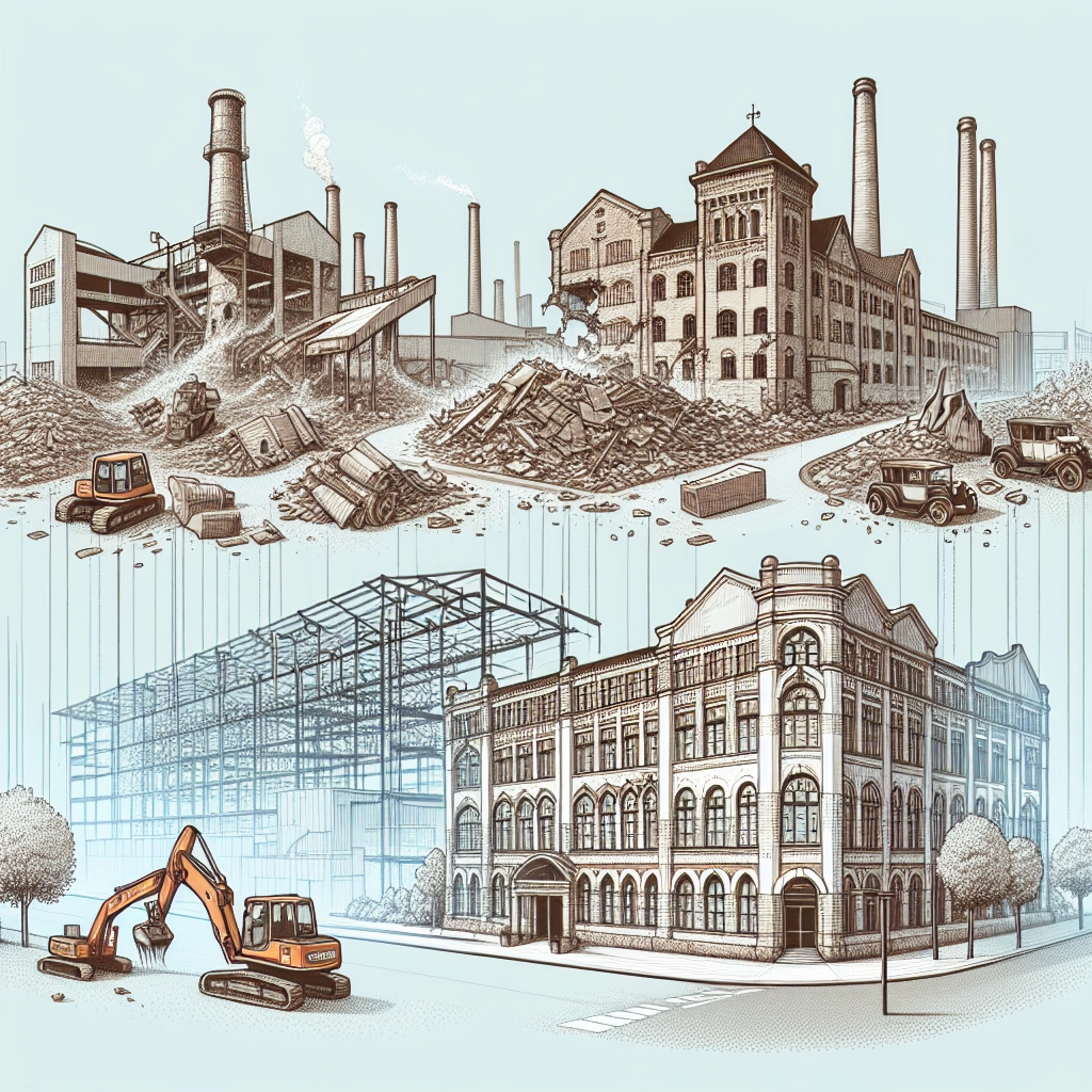 Demolition Begins: Varteks Factory Makes Way for Shopping Centre