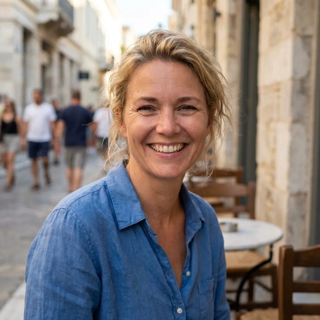 Mette – dansk kursist lærer græsk