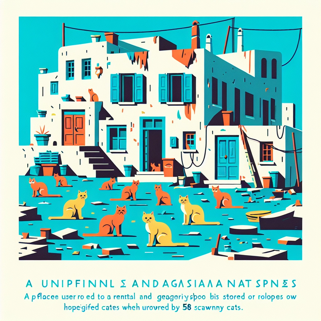 Donousa Man Faces Huge Fine Over Neglected Cats