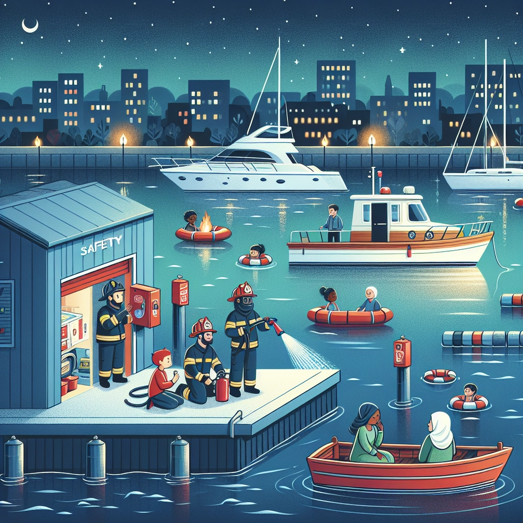 Fire Sinks Four Yachts in Piraeus Marina