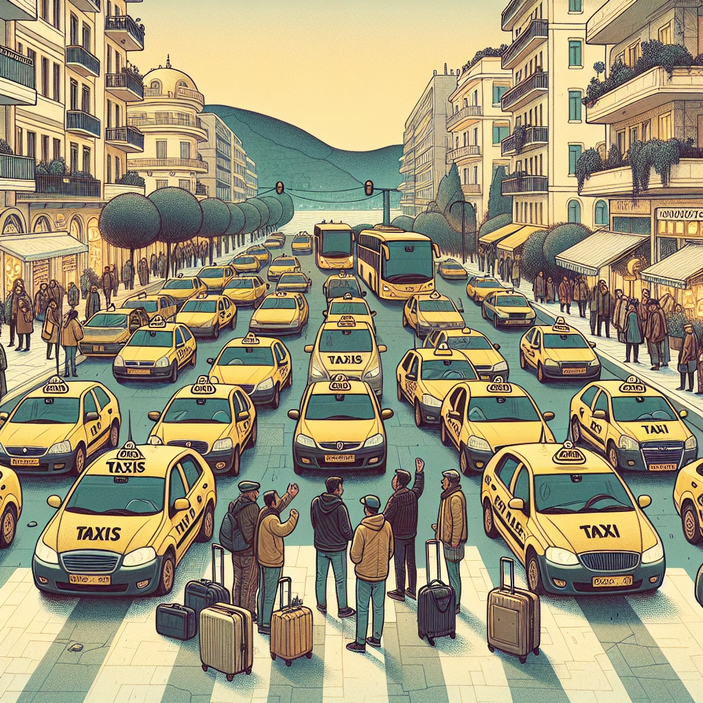 Forty‑Eight Hour Taxi Strikes Hit Greek Cities