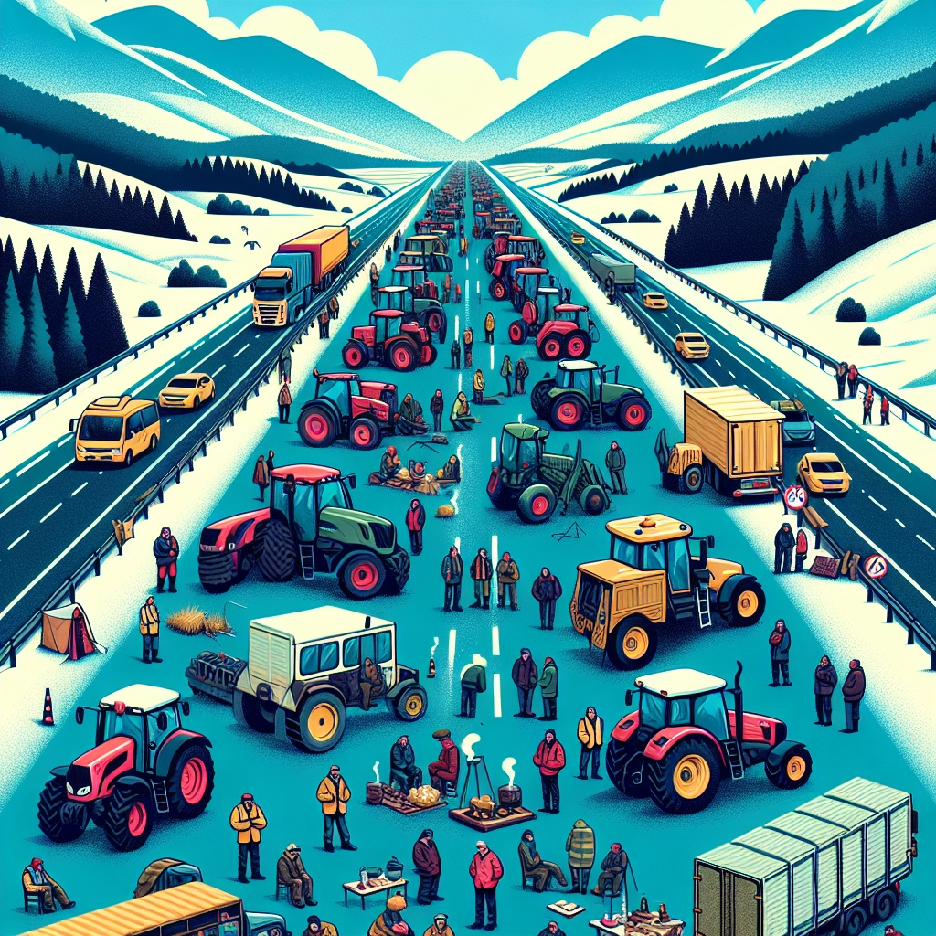 Greek farmers’ road blockades intensify nationwide