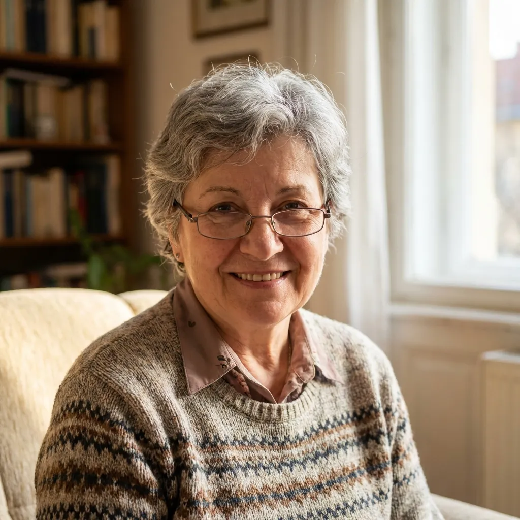 Katalin – nyugdíjas budapesti tanárnő, aki görögül tanul