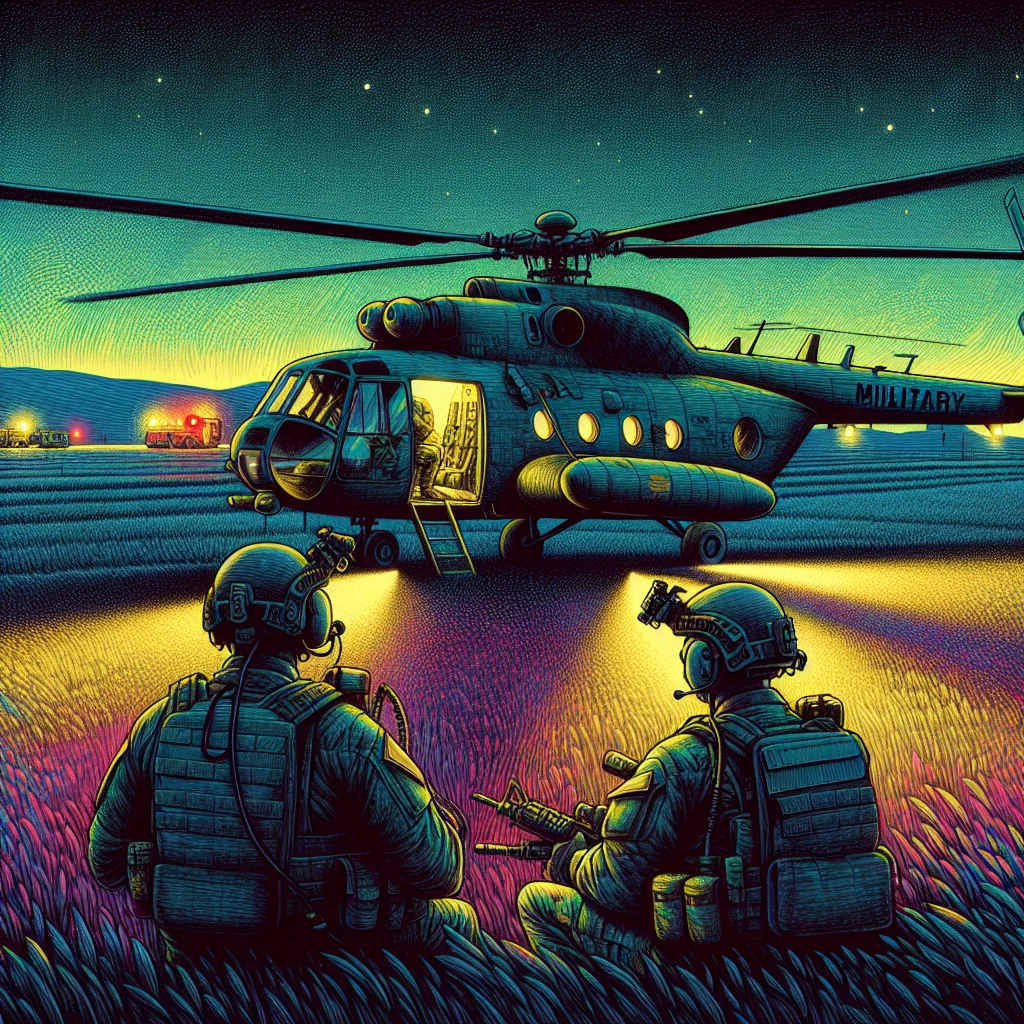 Military Helicopter Makes Emergency Landing in Poland