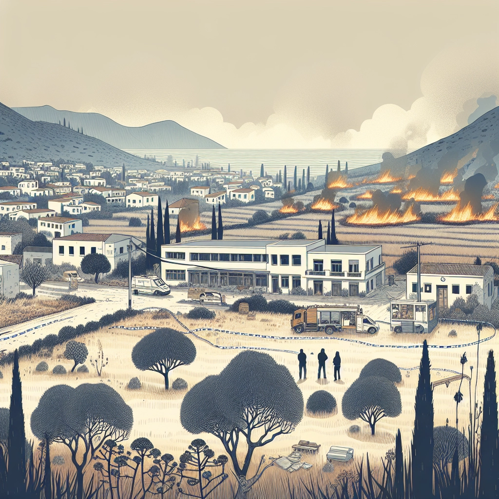 Municipal Worker Arrested for Arson in Pallini