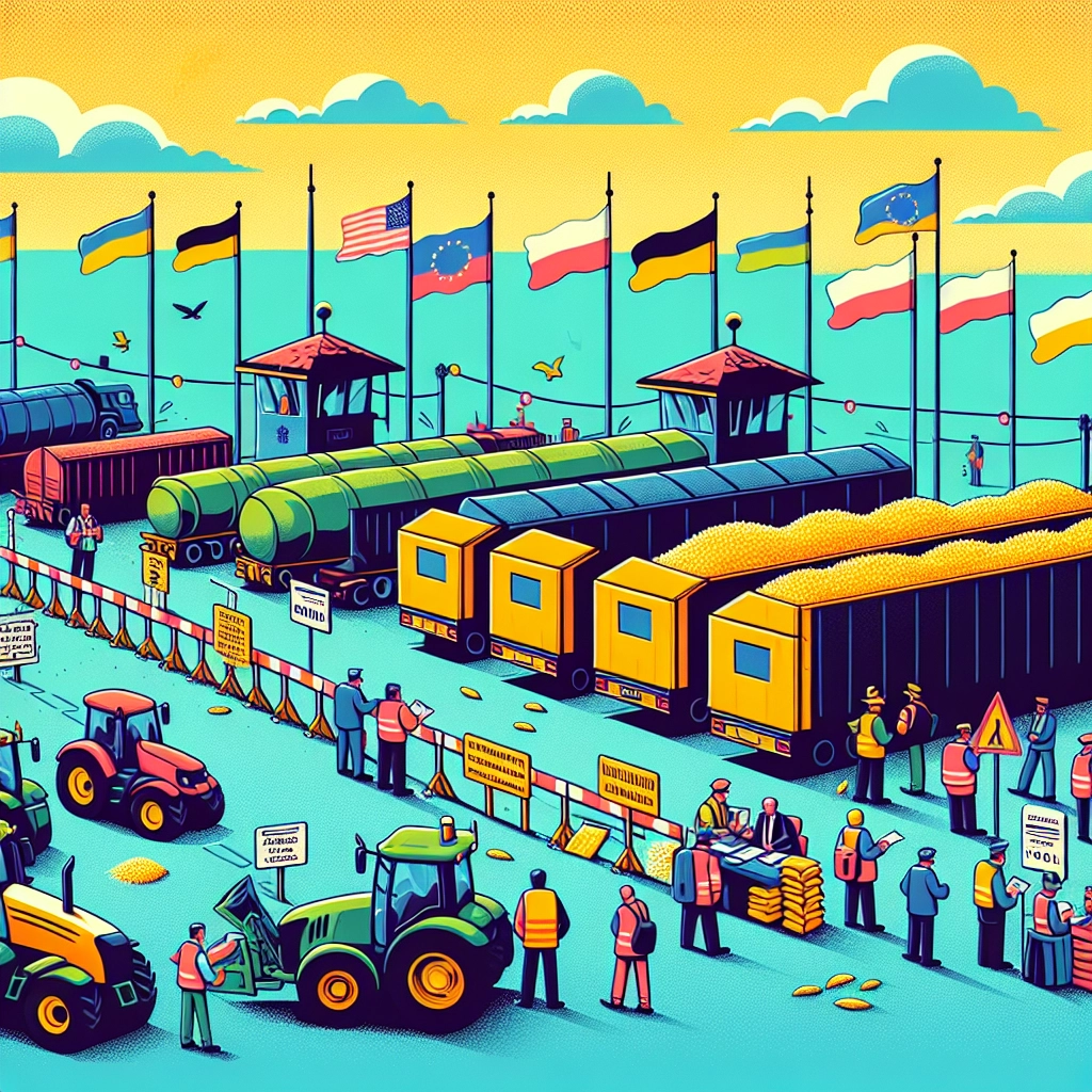 Poland, EU and Ukraine clash over grain embargo