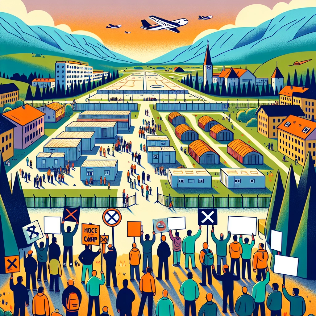 Protest in Lika Over Planned Željava Migrant Centre