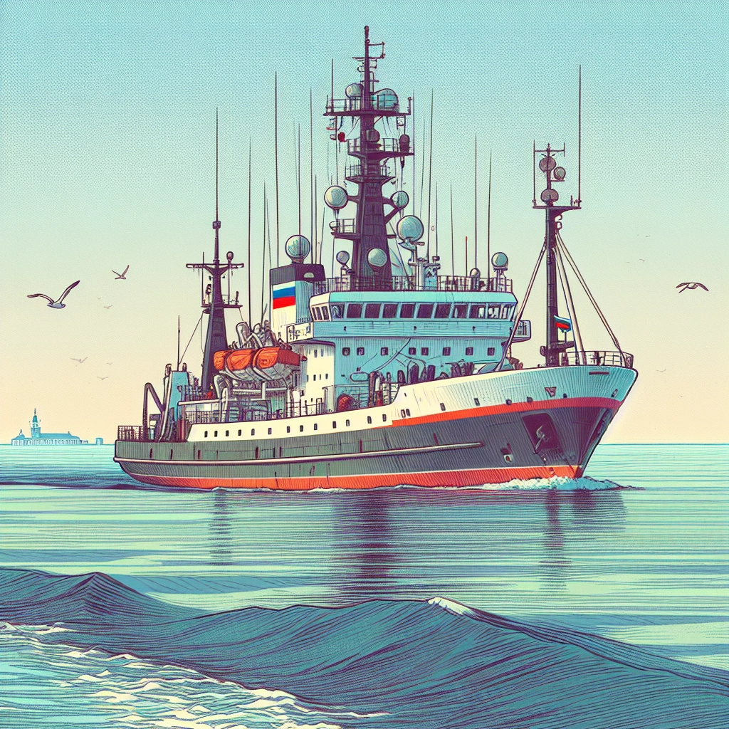 Russian Ship Observed Off Polish Baltic Coast