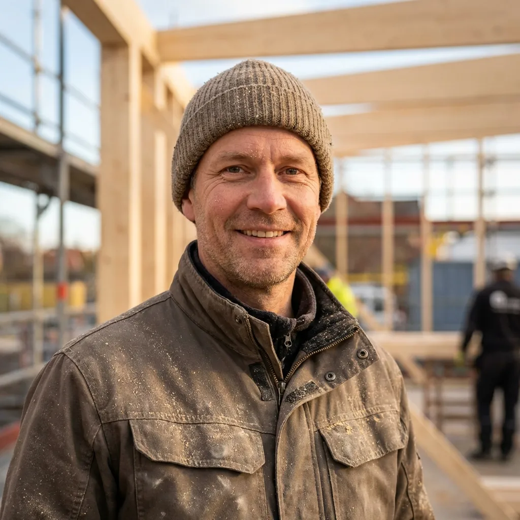 Oskar – svensk snickare som lär sig polska