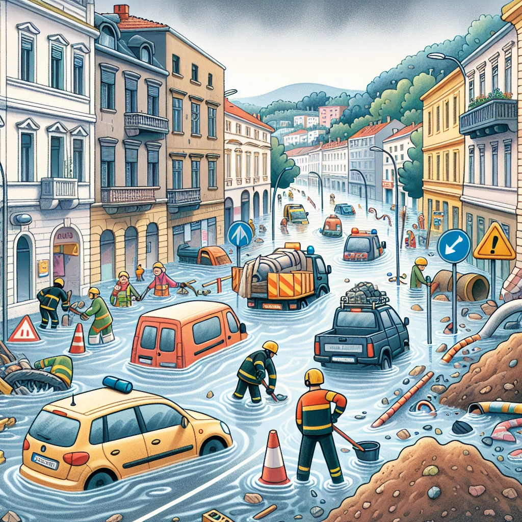 Severe Floods Hit Rijeka After Torrential Rainfall