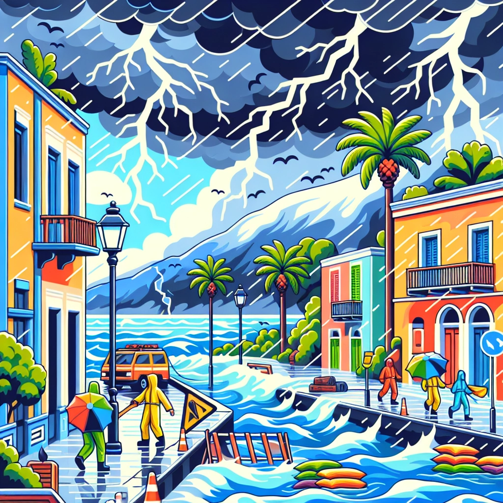 Storm Adel puts western Greece on red alert