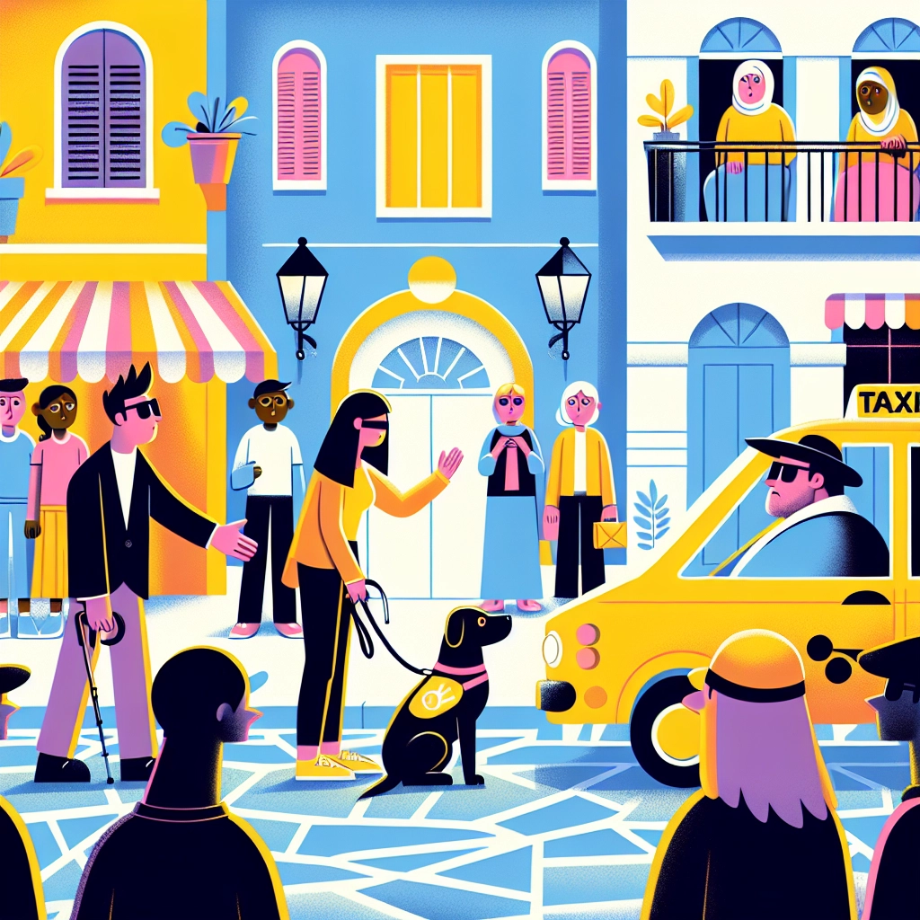 Taxi Driver Refuses Paralympian With Guide Dog